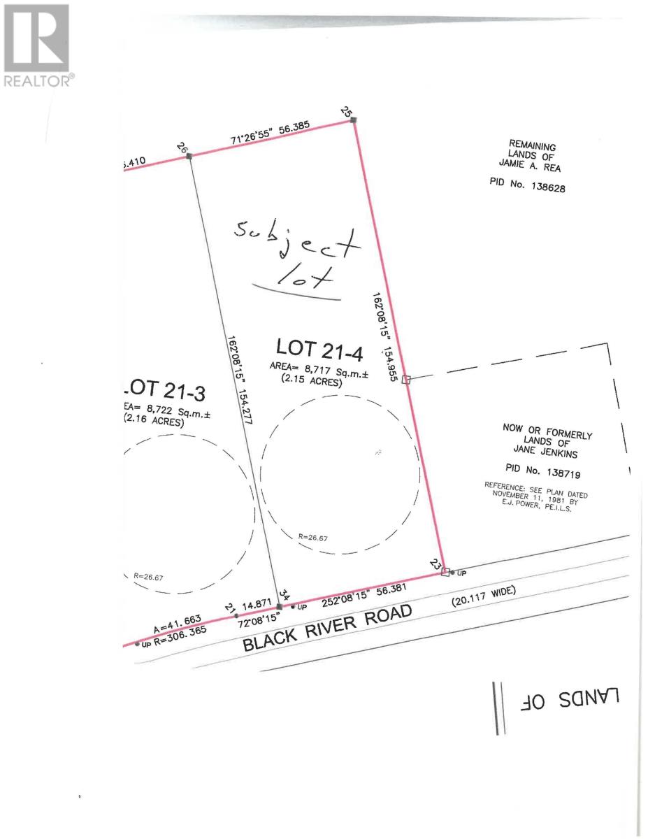 Vacant Land For Sale | Lot Black River Road | West Covehead | C0A1P0