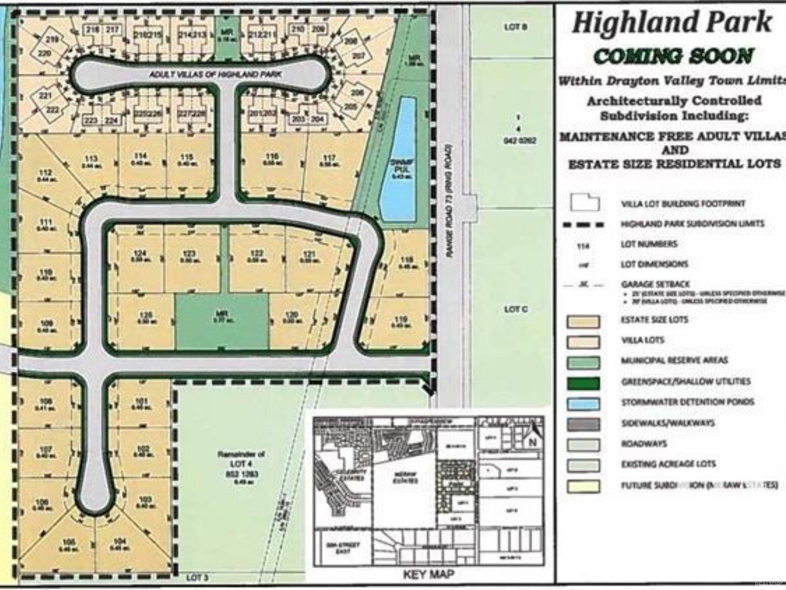 Vacant Land For Sale | Highland Park | Drayton Valley | T7A1G5
