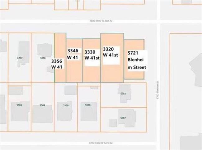 Vacant Land For Sale | 3330 W 41st Avenue | Vancouver | V6N3E4