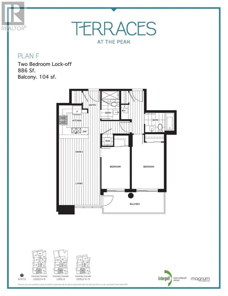 603 8940 UNIVERSITY CRESCENT, Burnaby real estate listing R2830846