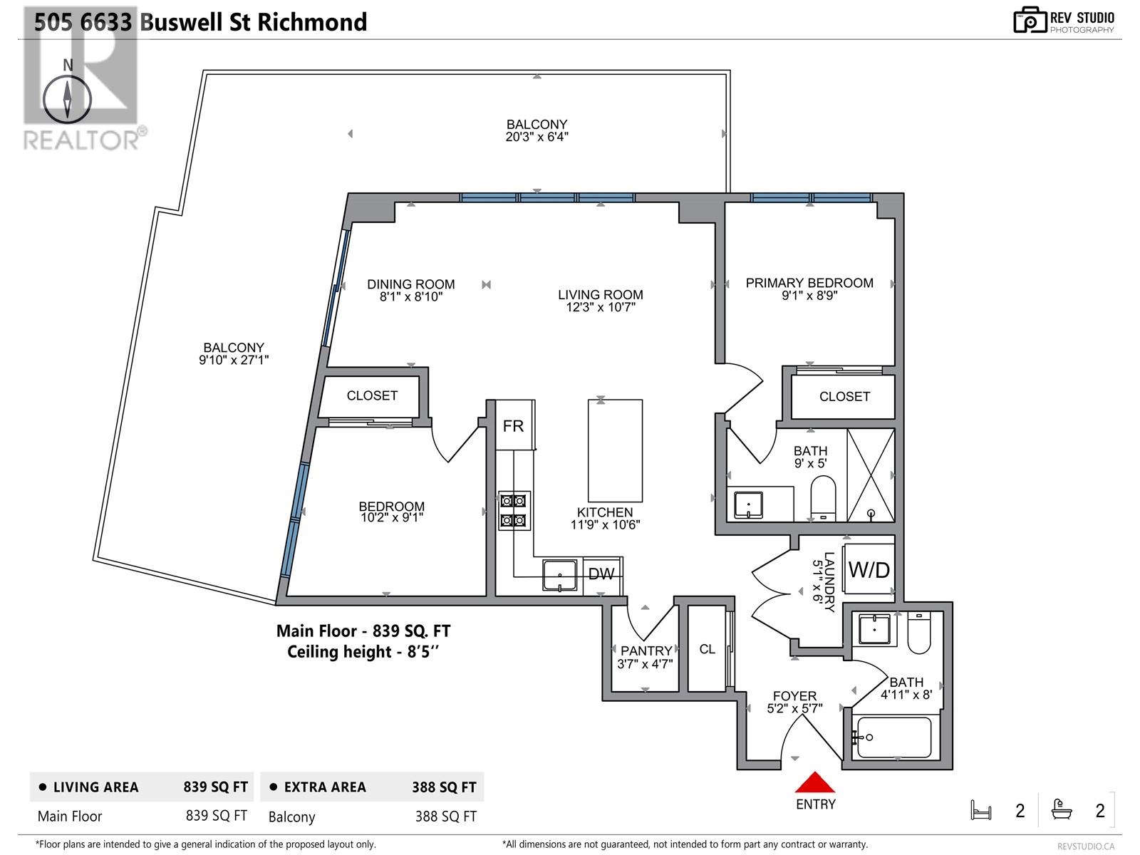 505 6633 BUSWELL STREET, Richmond, BC V6Y 2G9 | MLS#R2837550