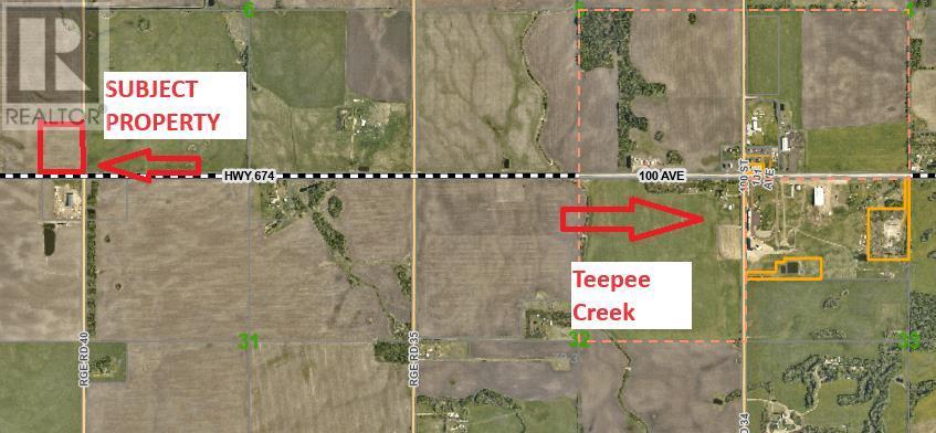 Vacant Land For Sale | Se 1 74 4 W 6 Hwy 674 | Teepee Creek | T0H3C0