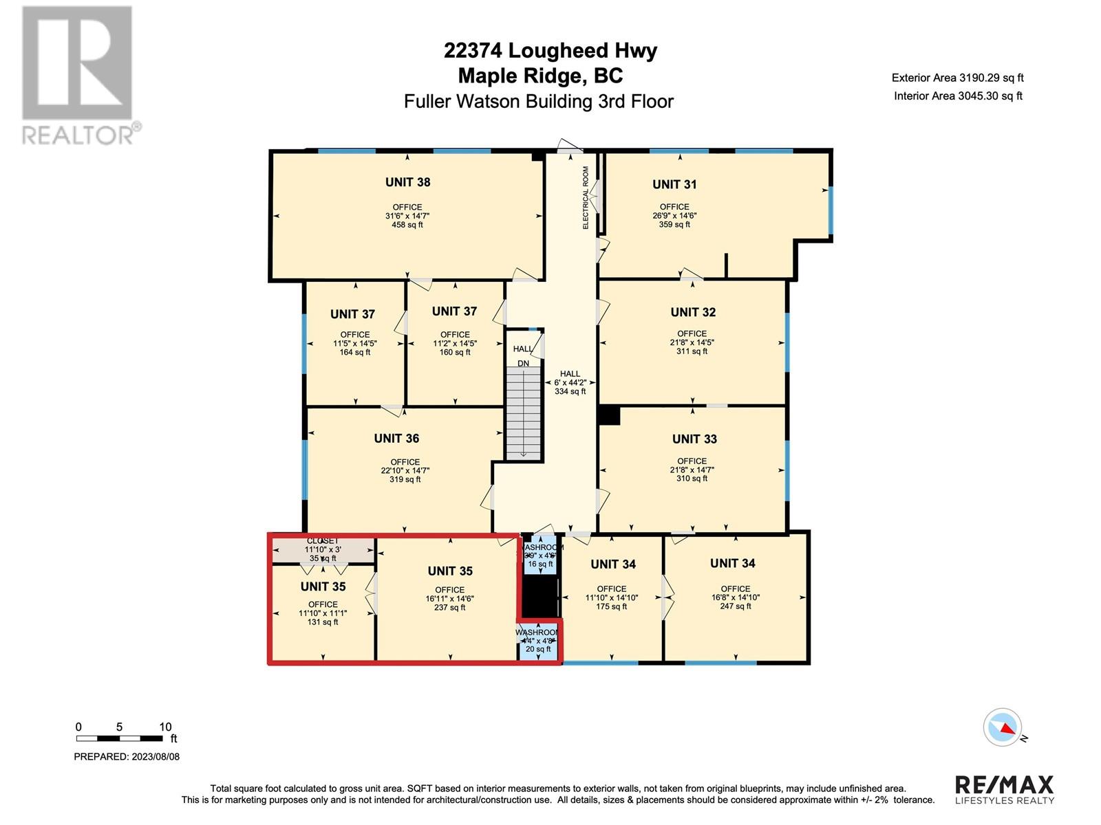 Commercial For Rent | 35 22374 Lougheed Highway | Maple Ridge | V2X2T5