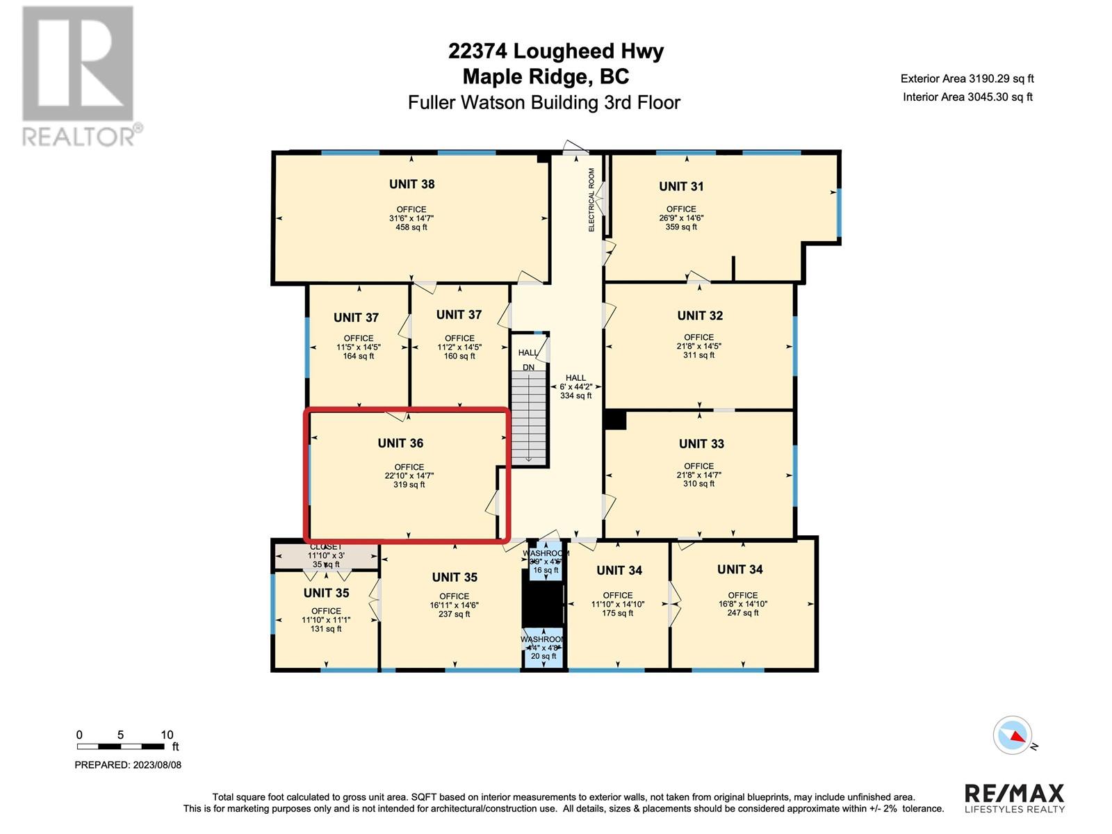 Commercial For Rent | 36 22374 Lougheed Highway | Maple Ridge | V2X2T5