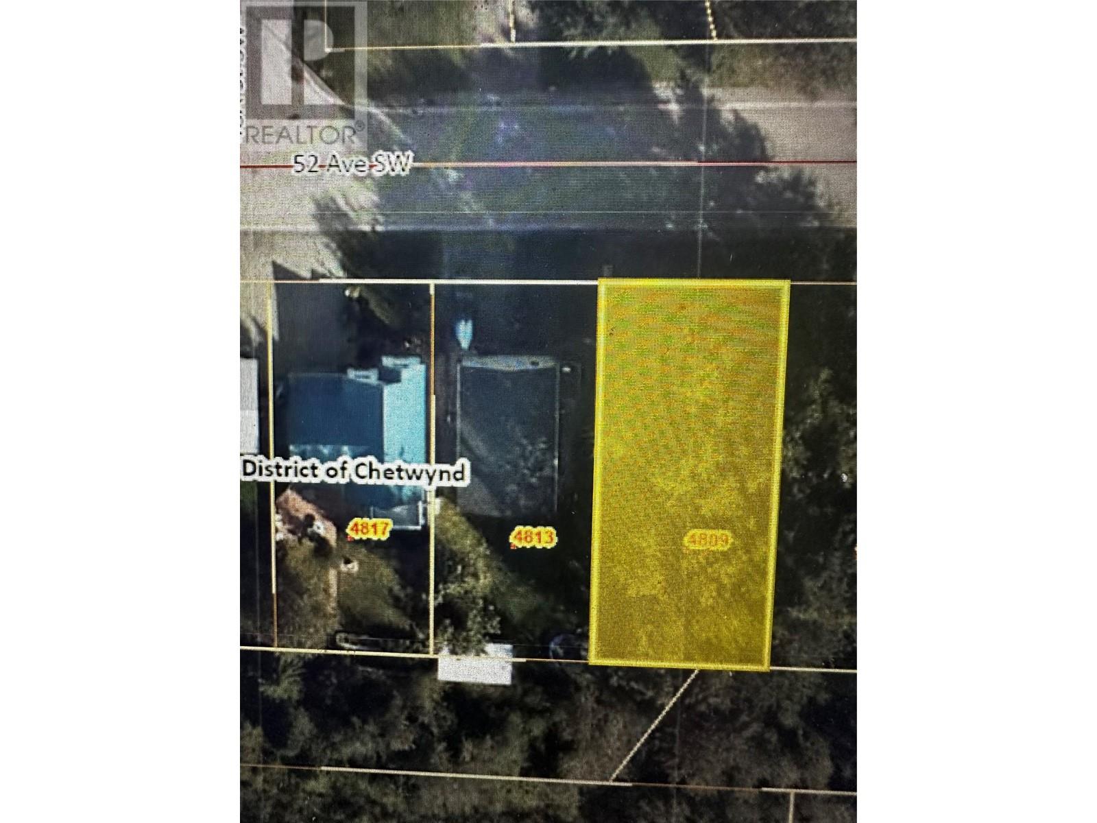 Vacant Land For Sale | 4805 52 Avenue Sw | Chetwynd | V0C1J0