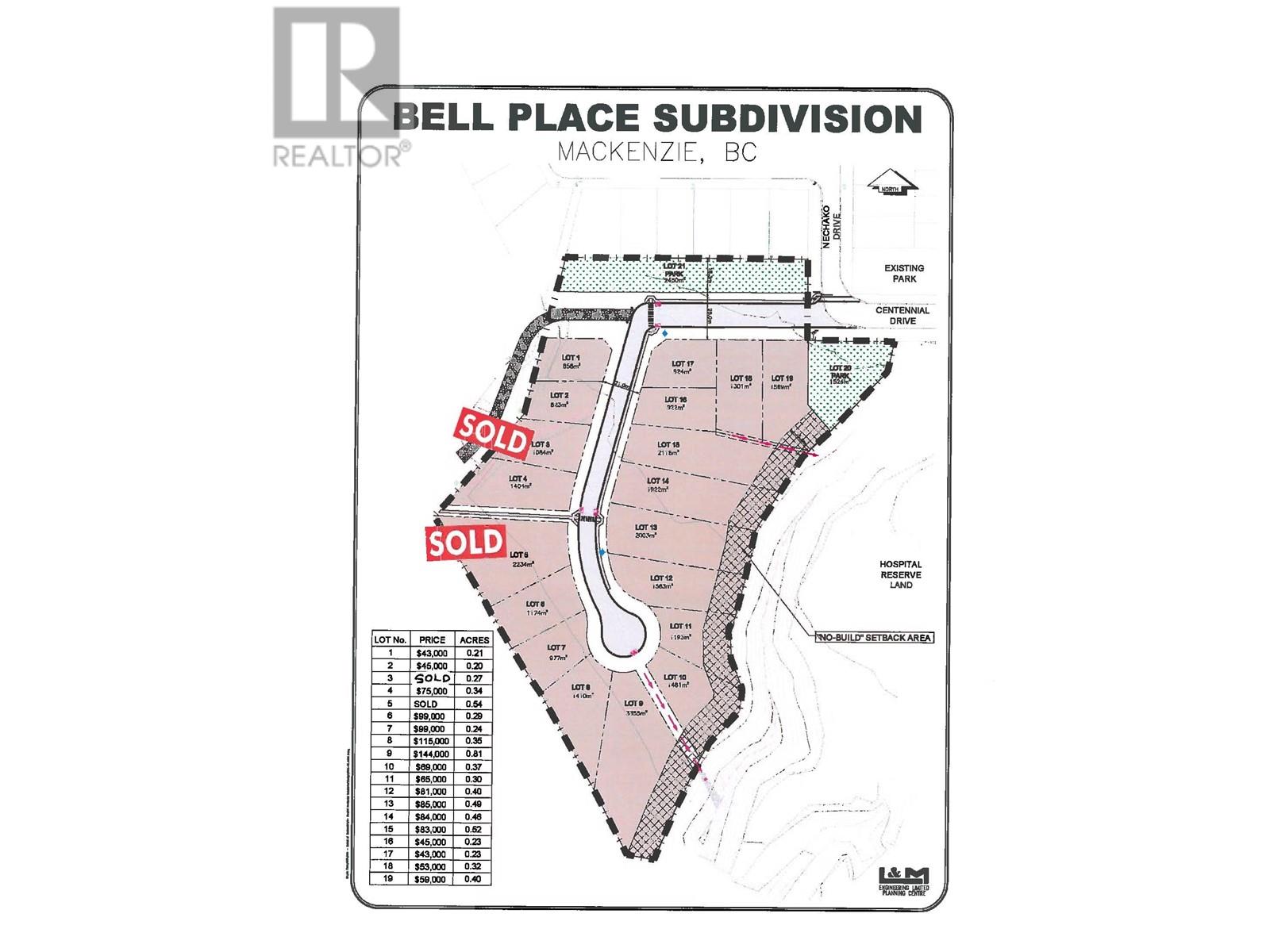 LOT 11 BELL PLACE, Mackenzie