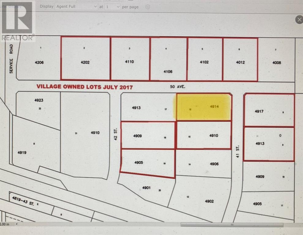 Vacant Land For Sale | 4914 41 Street | Rycroft | T0H3A0