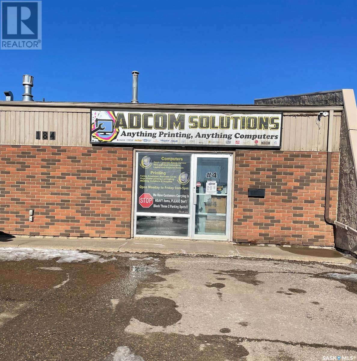 Commercial For Rent | 4 184 South Industrial Drive | Prince Albert | S6V7L8