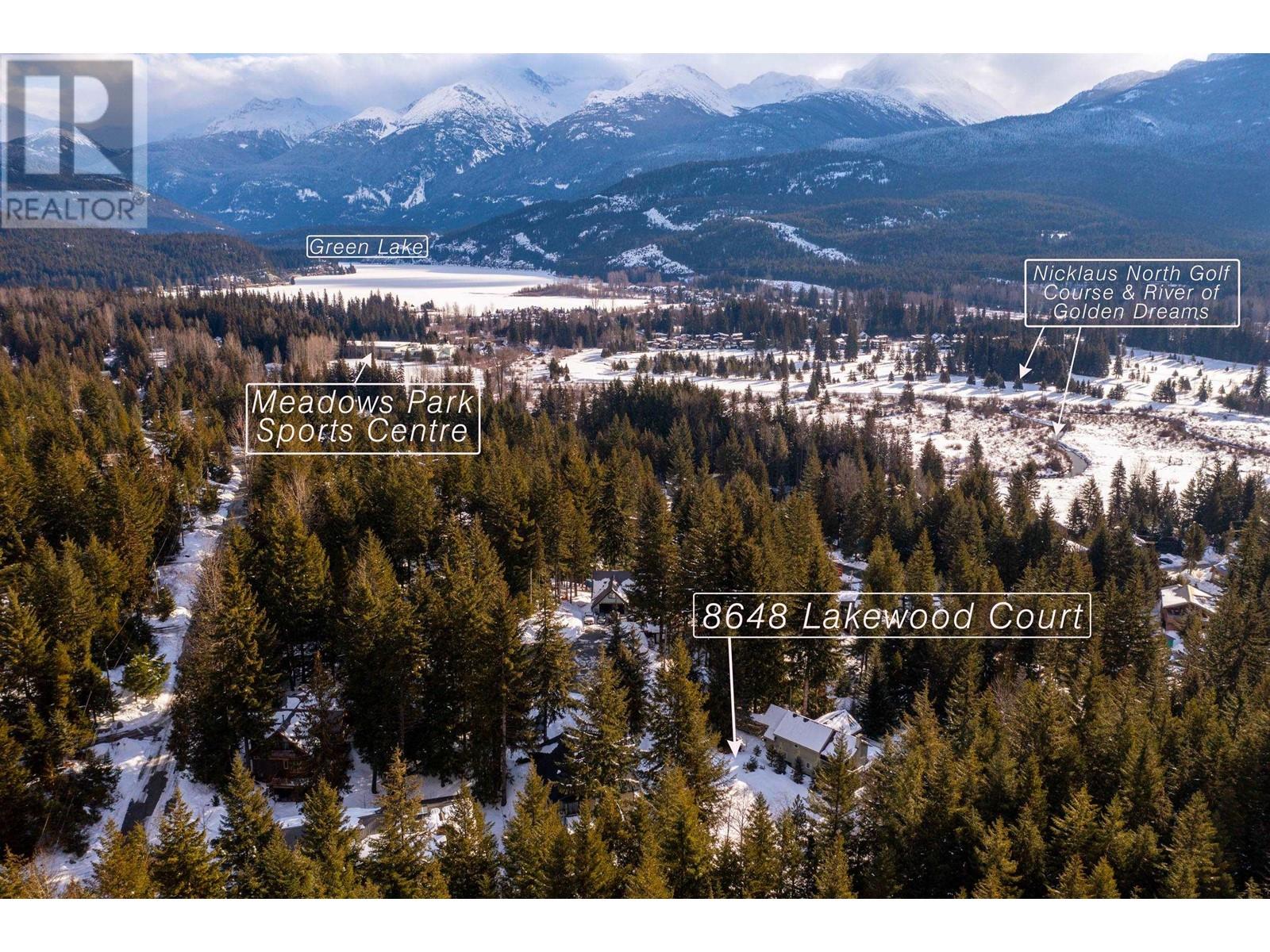 8648 LAKEWOOD COURT, Whistler real estate listing for sale