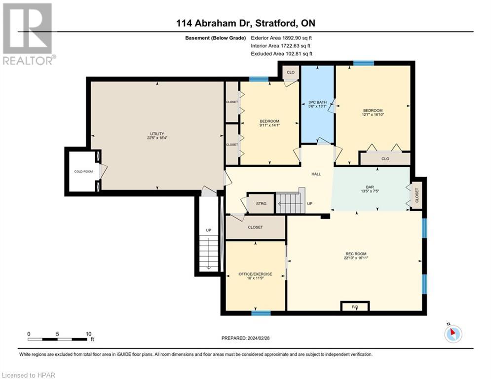 114 ABRAHAM Drive, Stratford, ON N5A 8B1 MLS40542605