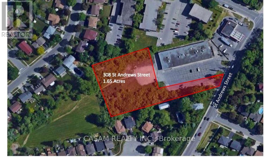 Vacant Land For Sale | 308 St Andrews St | Cambridge | N3T3B1