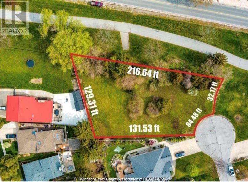 Vacant Land For Sale | 507 Mctague Court | Windsor | N8P1L3