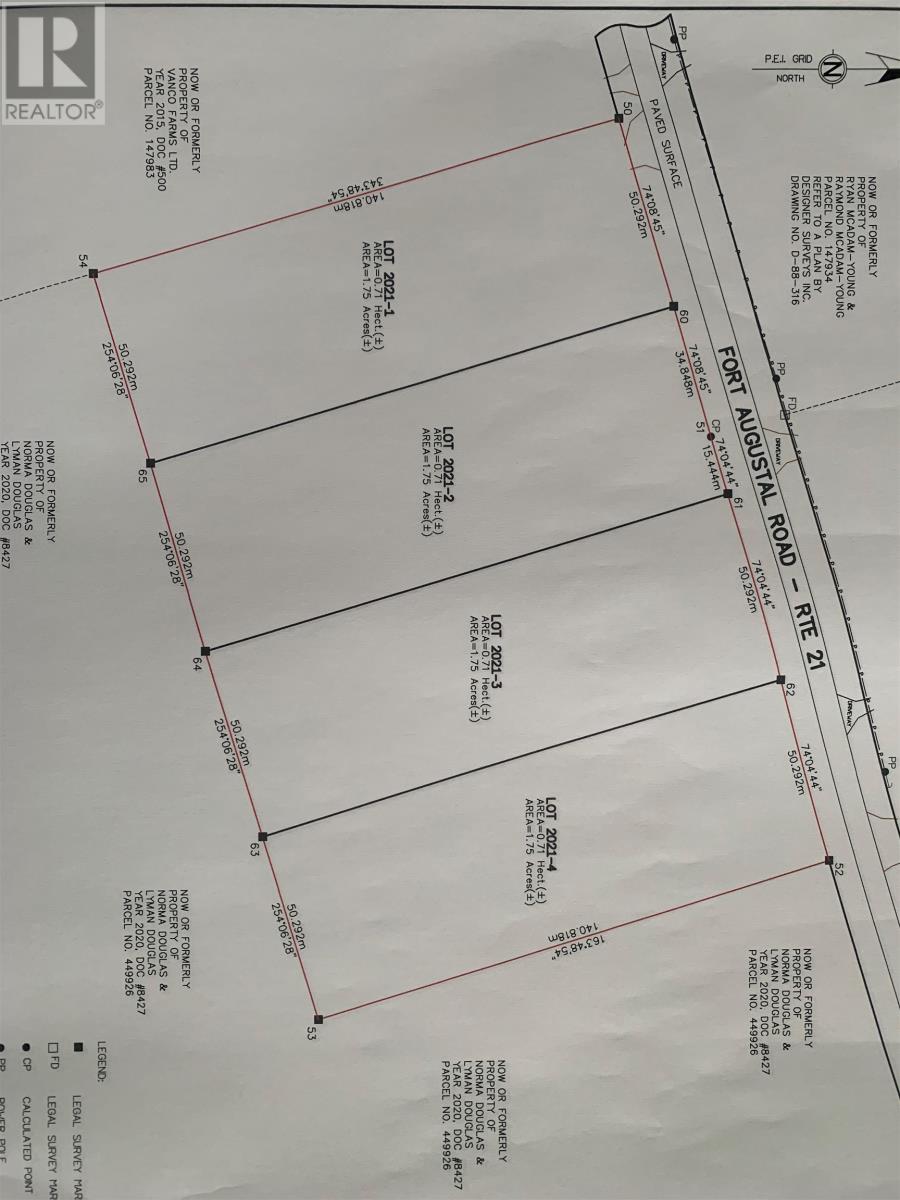 Vacant Land For Sale | Lot 2021 4 Fort Augustus Road | Mount Stewart | C0A1T0
