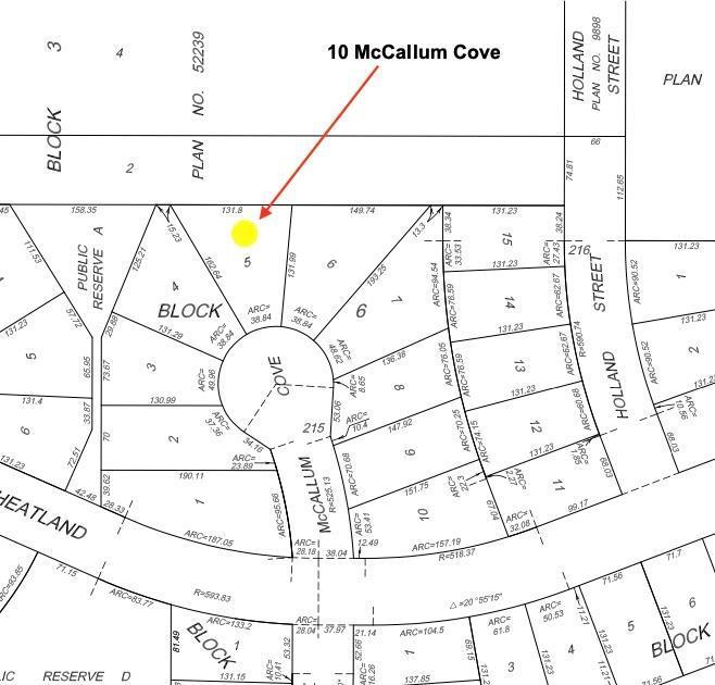 Vacant Land For Sale | 10 Mccallum Cove | Dugald | R5P0G3