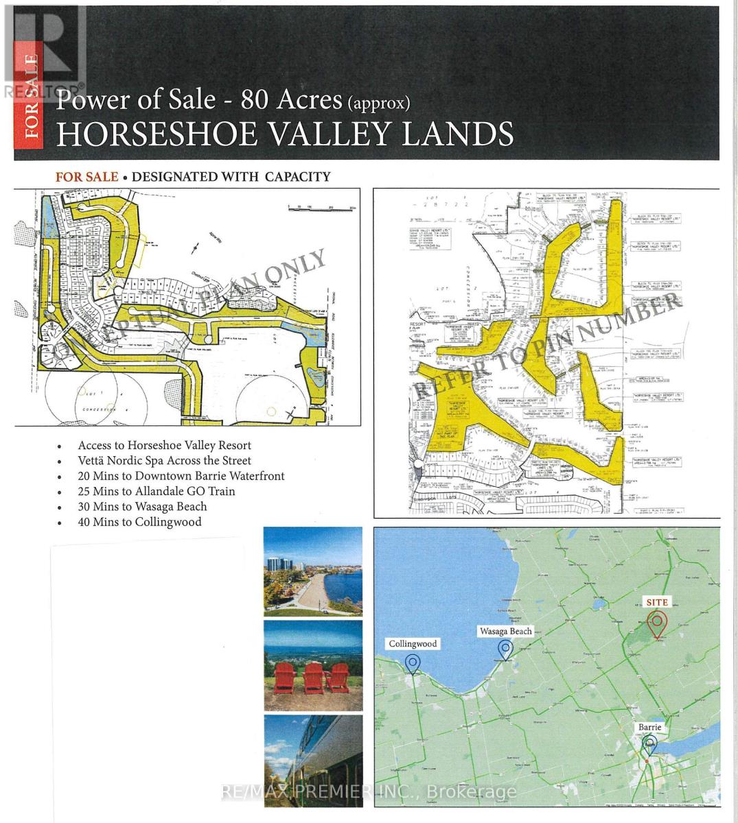 Vacant Land For Sale | 1101 Horseshoe Valley Rd | Oro Medonte | L0L2L0