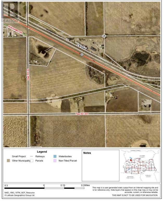 Vacant Land For Sale | 38419 Range Road 22 | Rural Red Deer County | T0M0X0
