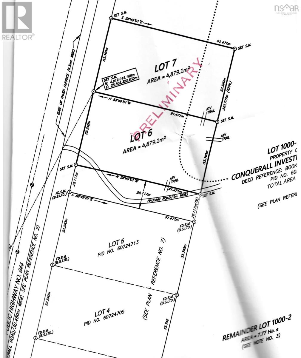 Vacant Land For Sale | Lot 7 Conquerall Road | Conquerall Bank | B4V2W3