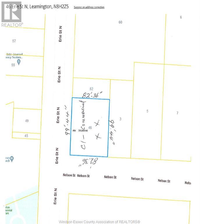 Vacant Land For Sale | 46 Erie Street North | Leamington | N8H2Z5