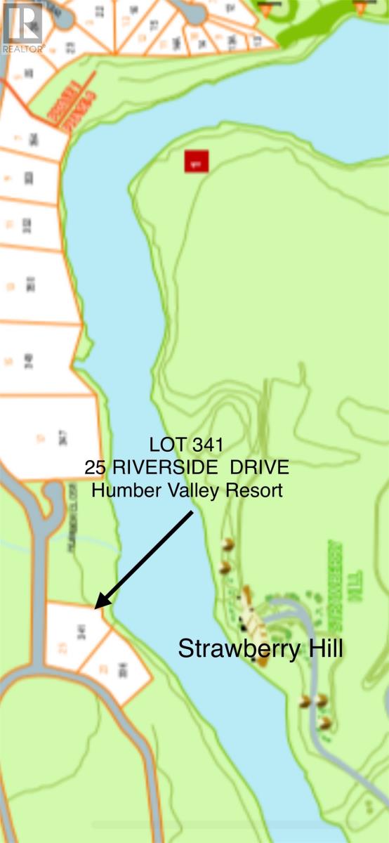 Vacant Land For Sale | 25 Riverside Drive Unit Lot 341 | Humber Valley Resort | A2H0E1
