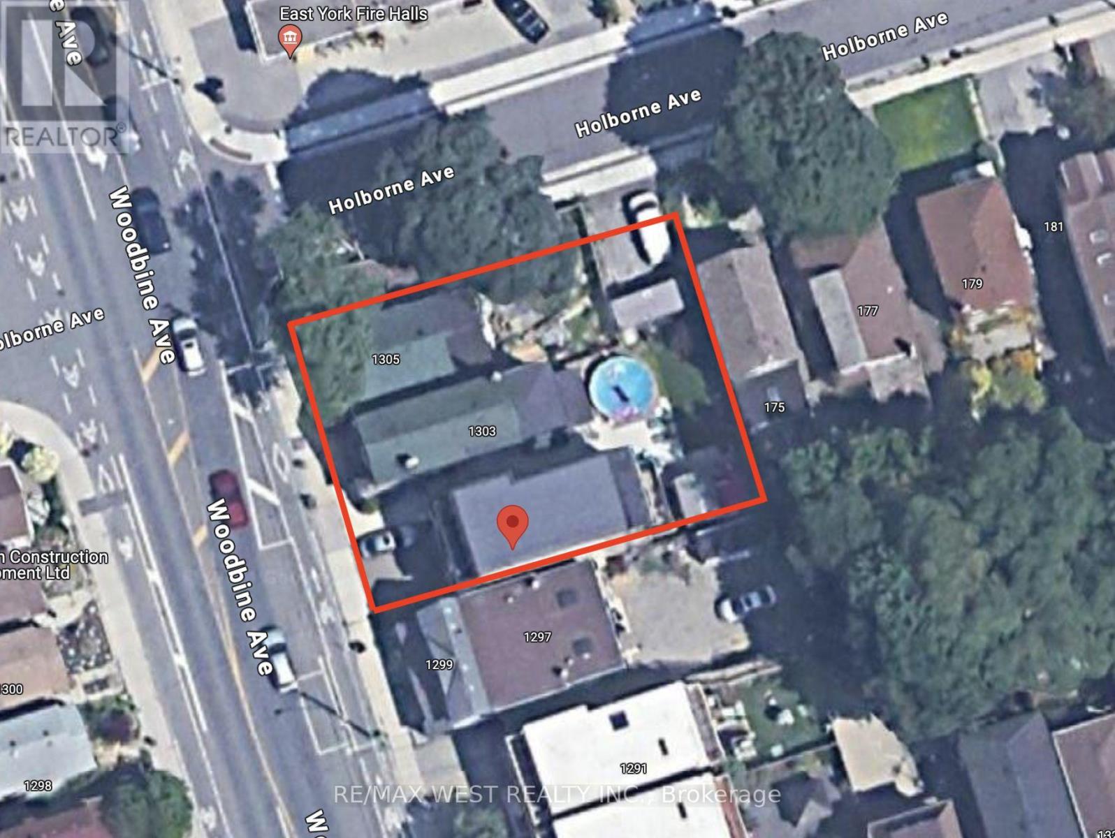 Vacant Land For Sale | 1301 1305 Woodbine Avenue | Toronto | M4C4E8