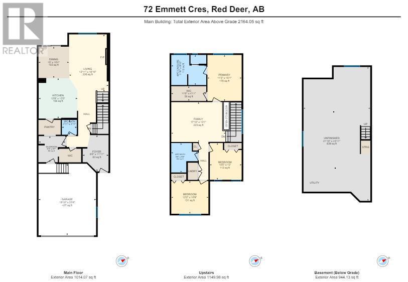 Single Family House for Sale in  Emmett Crescent Evergreen Red Deer 