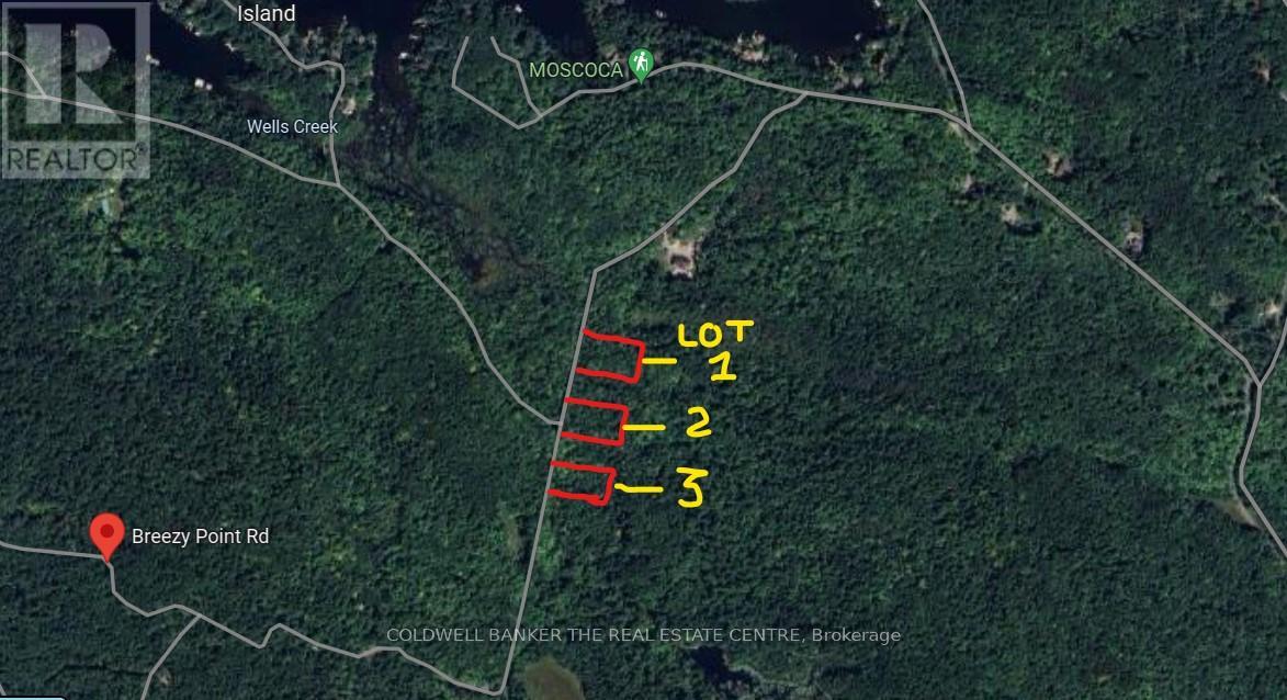 Vacant Land For Sale | Lot 3 1035 Breezy Point Road | Muskoka Lakes | P0C1M0