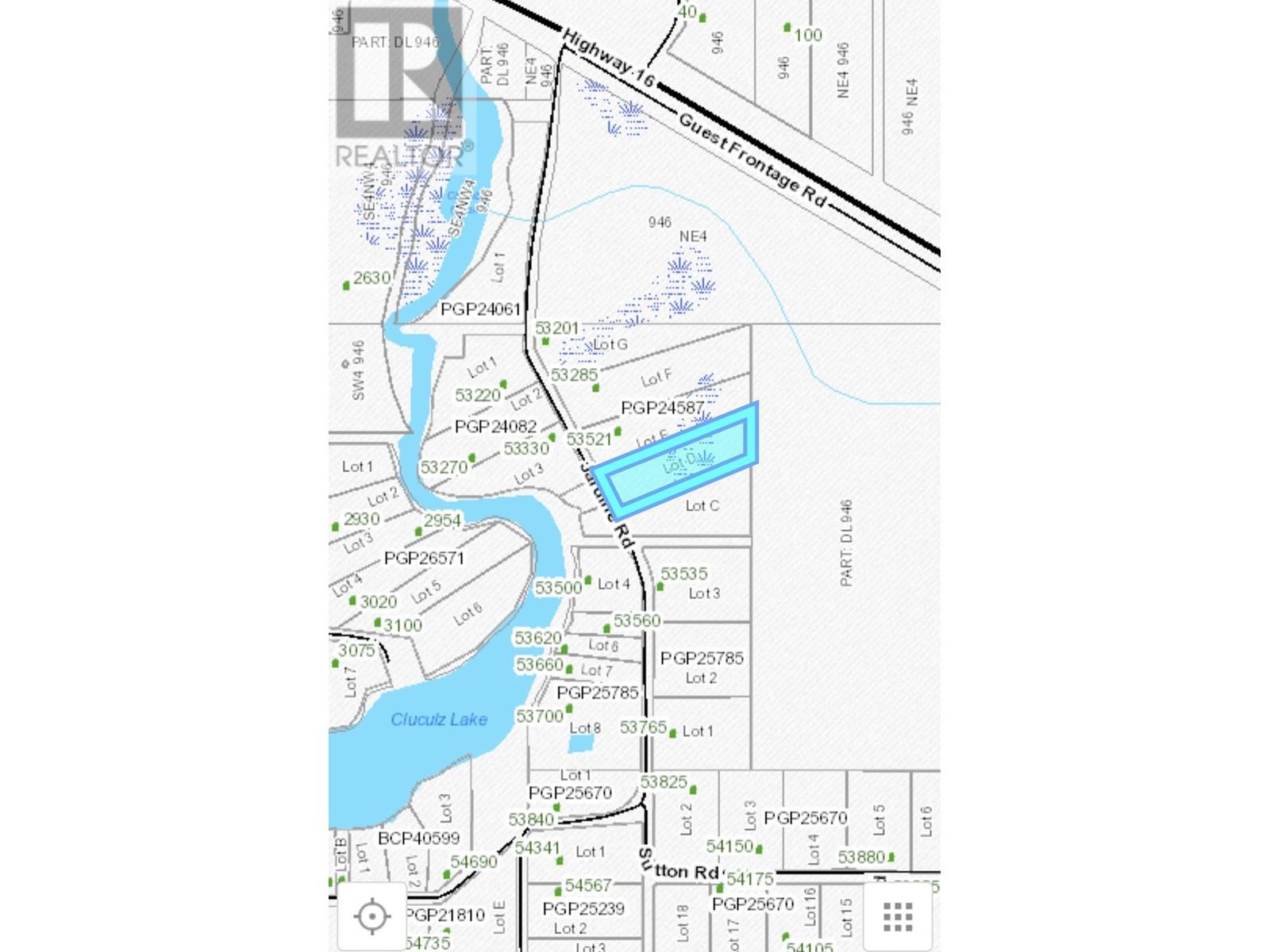 LOT D JARDINE ROAD, Cluculz Lake