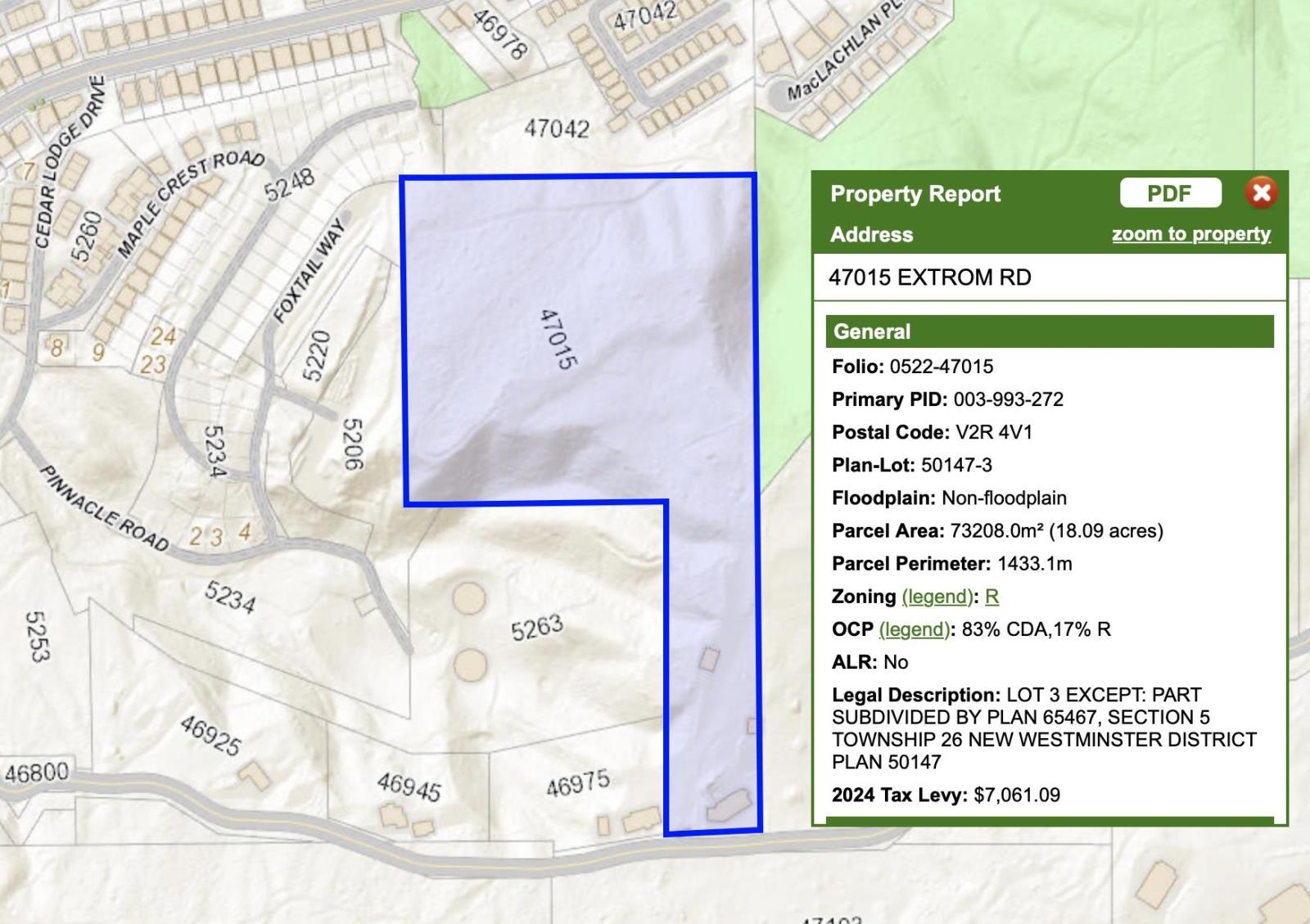 47015 EXTROM ROAD, Promontory, Chilliwack real estate listing R2918141