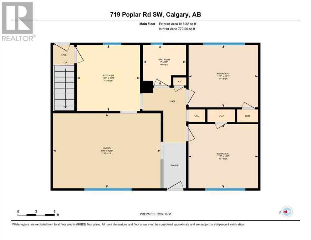 Single Family House Bungalow for Sale in  Poplar Road SW Spruce Cliff Calgary 