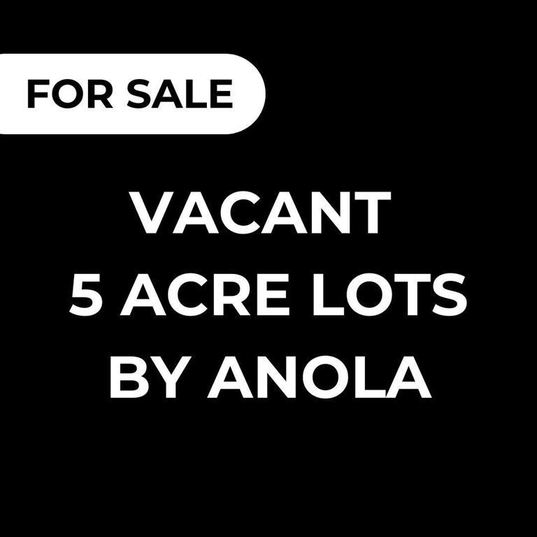 Vacant Land For Sale | 5 River 59 N Road | Anola | R0E0A0