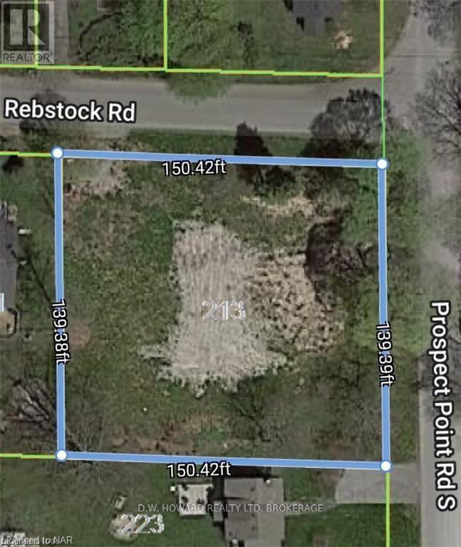 Vacant Land For Sale | 213 Prospect Point Road | Fort Erie | L0S1N0