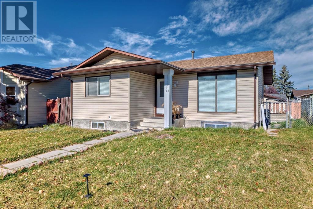 Single Family House Bungalow for Sale in  Castleridge Way NE Castleridge Calgary 