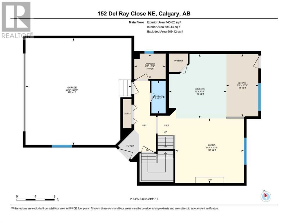 Single Family House for Sale in  Del Ray Close NE Monterey Park Calgary 