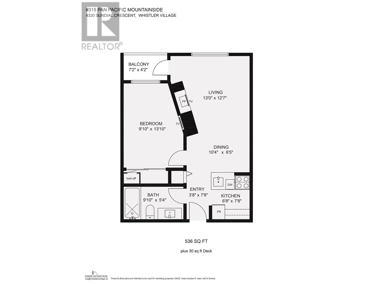 315 4320 SUNDIAL CRESCENT, Whistler real estate listing R2947849