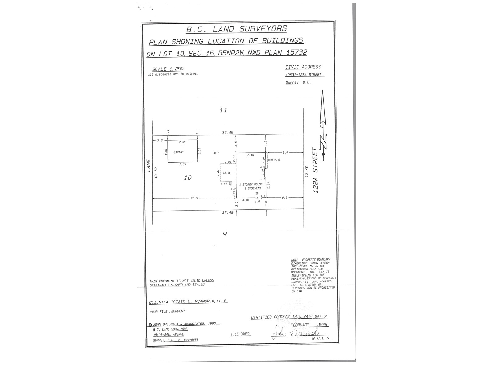 10837 128A STREET, Surrey