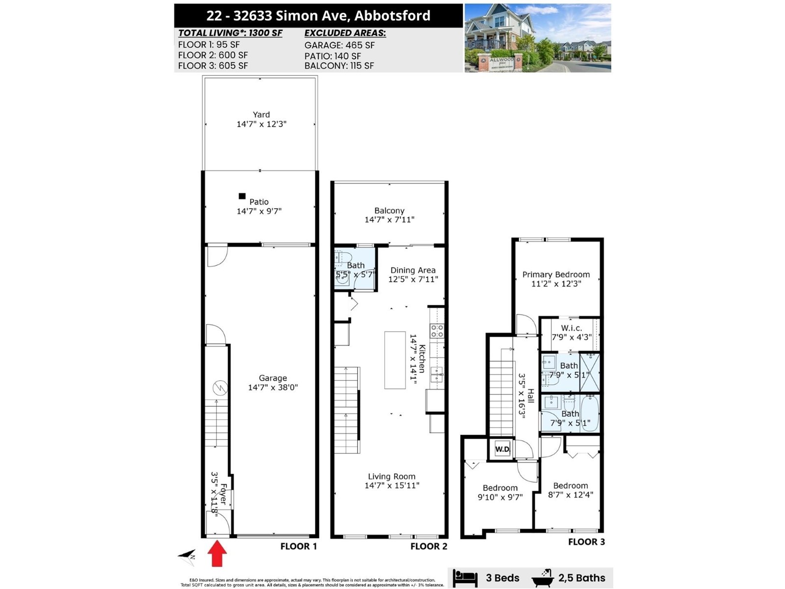 22 32633 SIMON AVENUE, Abbotsford real estate listing R2942935