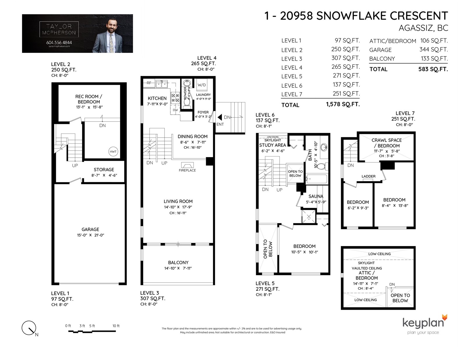 1 20958 SNOWFLAKE CRESCENT, Mission real estate listing R2950179