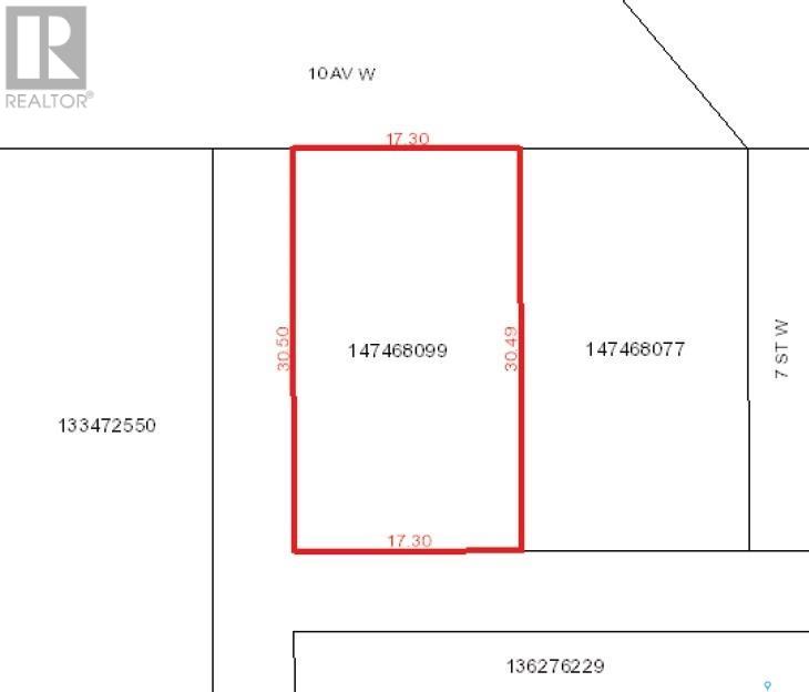 Vacant Land For Sale | 804 10th Avenue W | Nipawin | S0E1E0