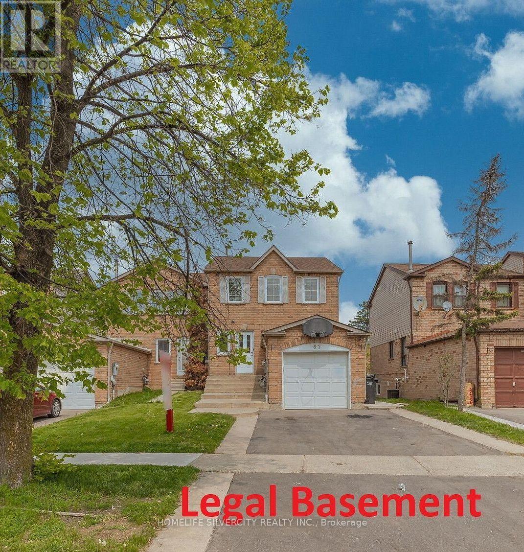 4 Bedroom Townhouse | For Sale | 61 Cutters Crescent | Brampton | L6Y4M2