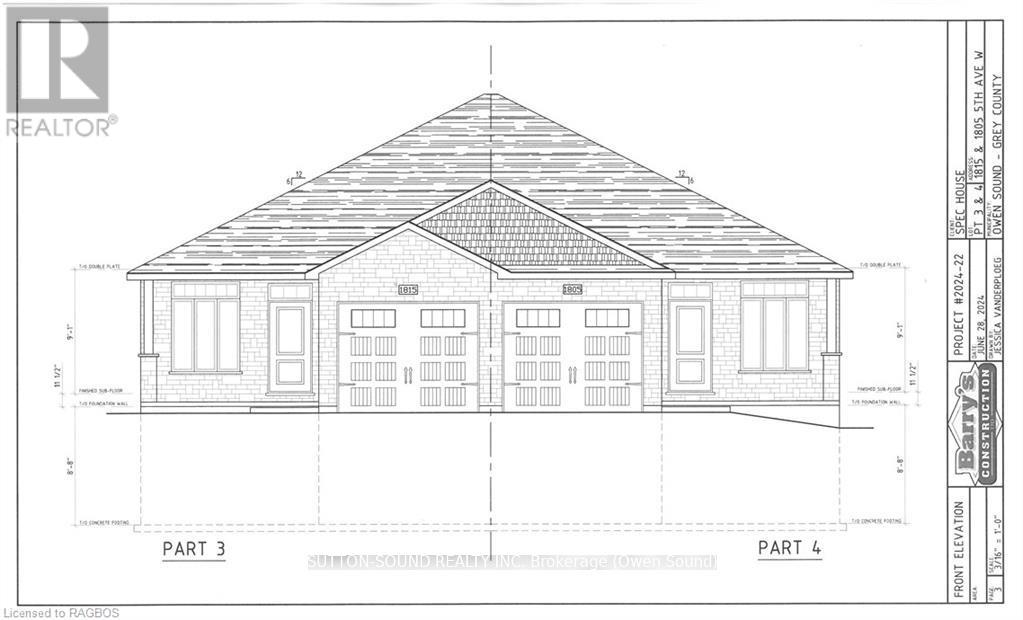 Photo 1 of 1815 5th Avenue W, Owen Sound ON