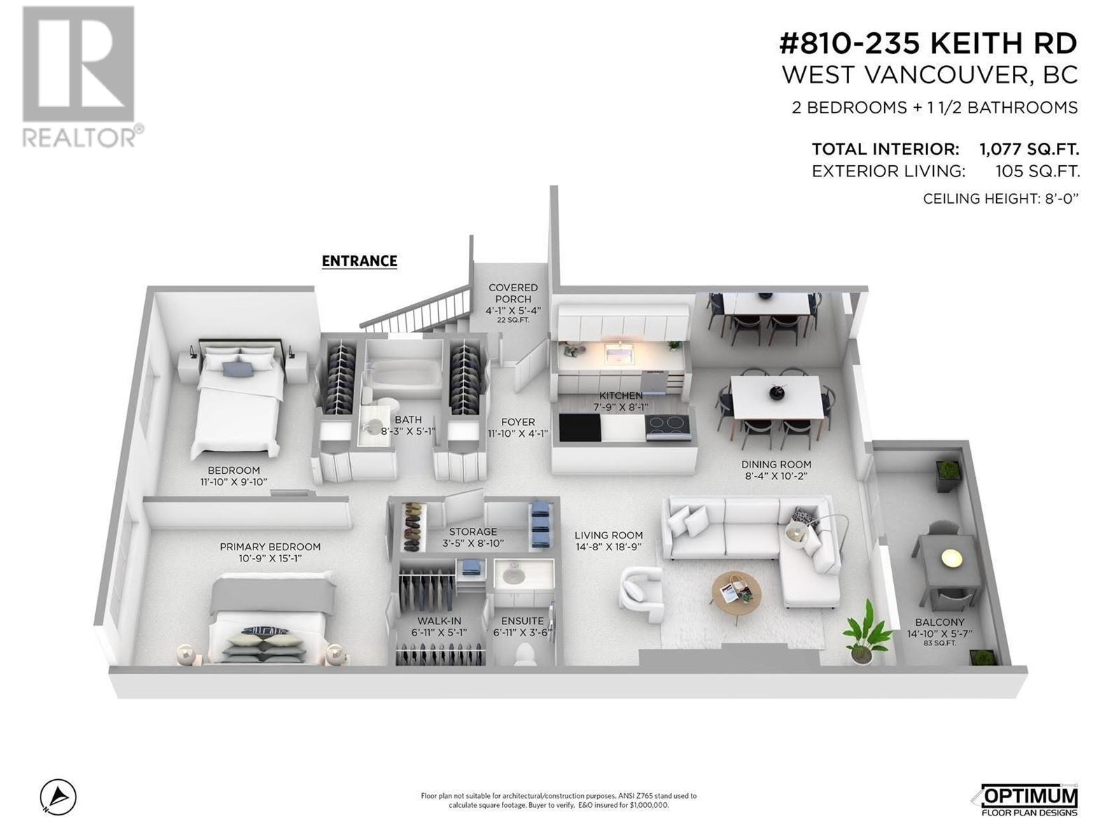 810 235 KEITH ROAD, West Vancouver