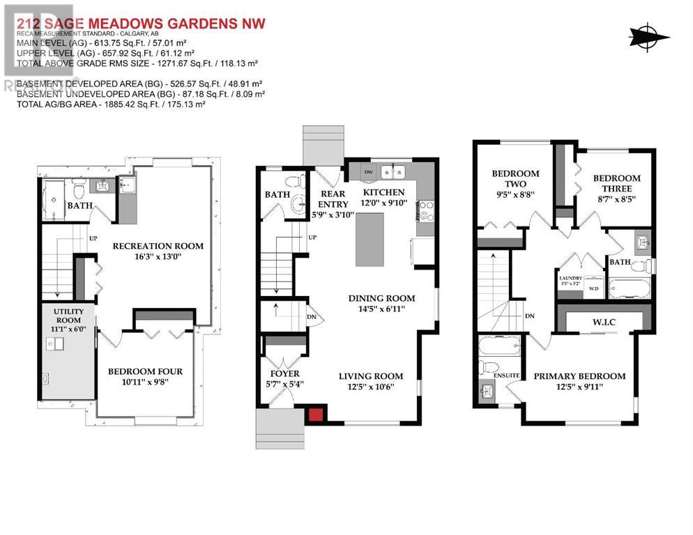 Single Family House for Sale in  Sage Meadows Gardens NW Sage Hill Calgary 