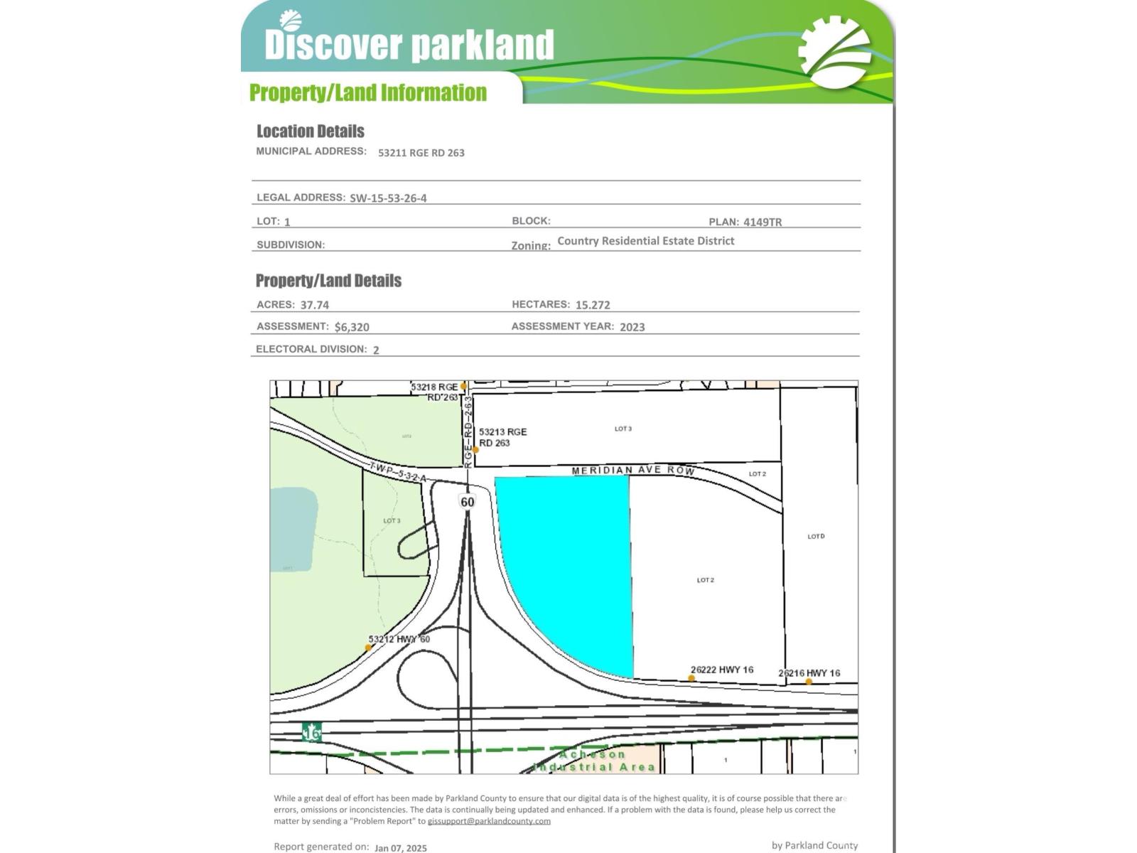 53211 RR263, Rural Parkland County