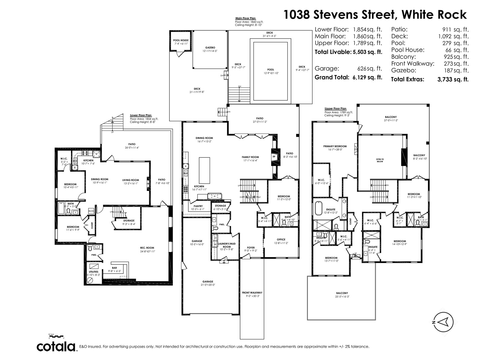 1038 STEVENS STREET, White Rock real estate listing R2956155