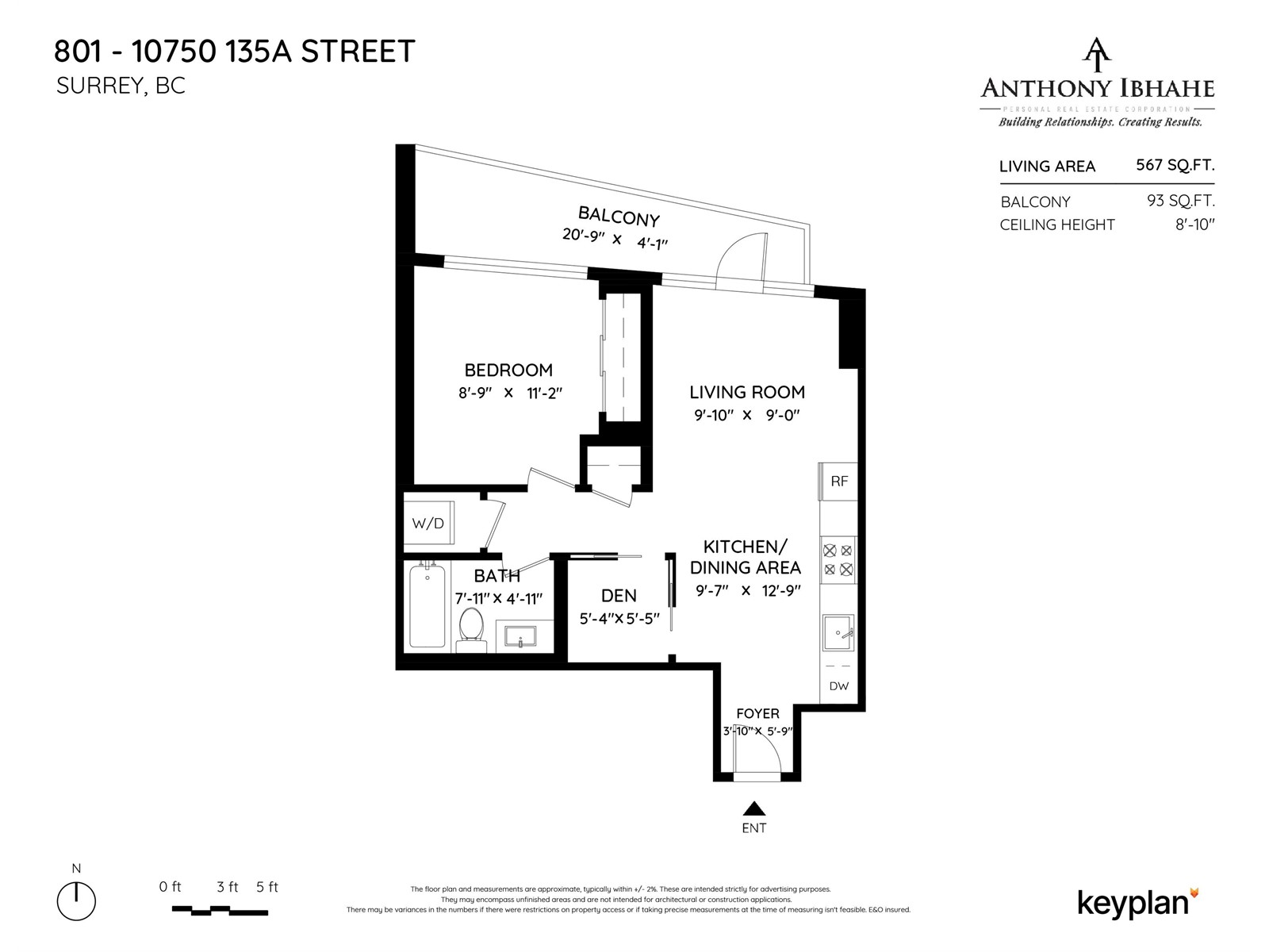 Photo 2 of 801 10750 135 A Street, Surrey BC