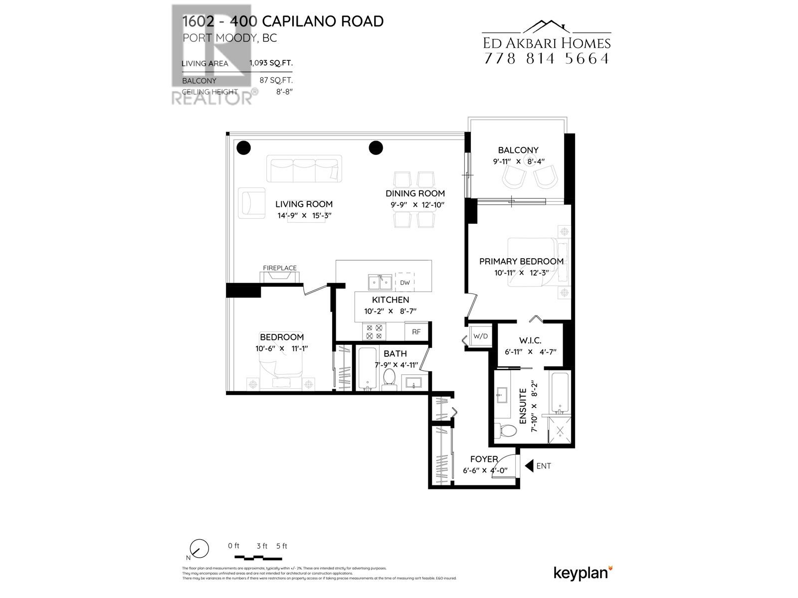 1602 400 CAPILANO ROAD, Port Moody