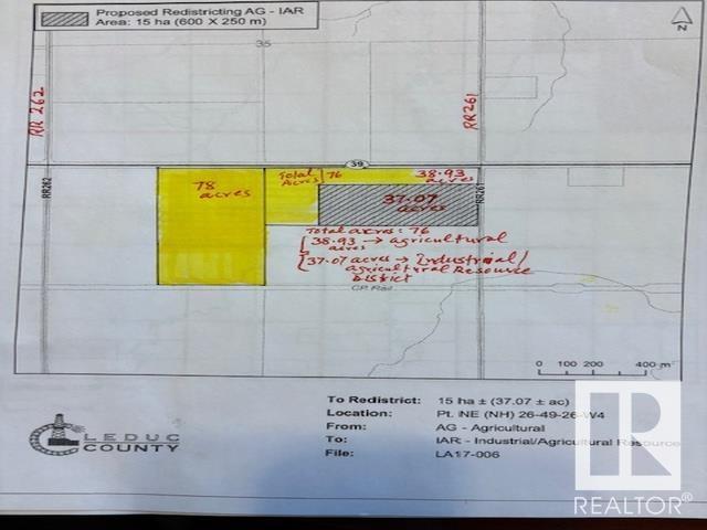 SW Corner of HWY 39 & RR 261, Rural Leduc County