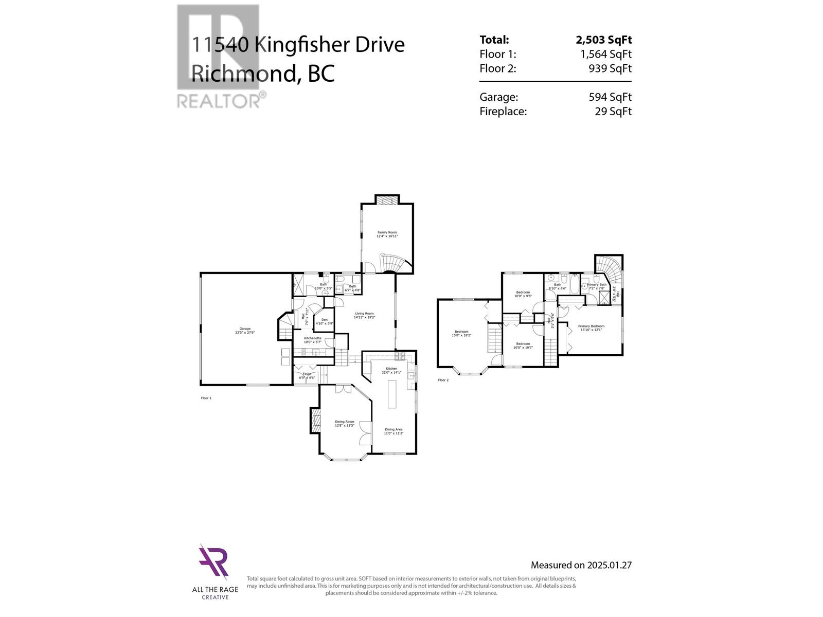 11540 KINGFISHER Drive, Richmond
