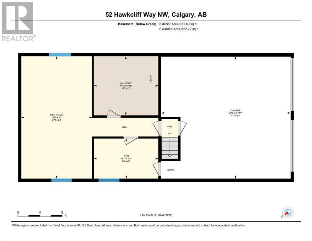 Single Family House Bi-level for Sale in  Hawkcliff Way NW Hawkwood Calgary 