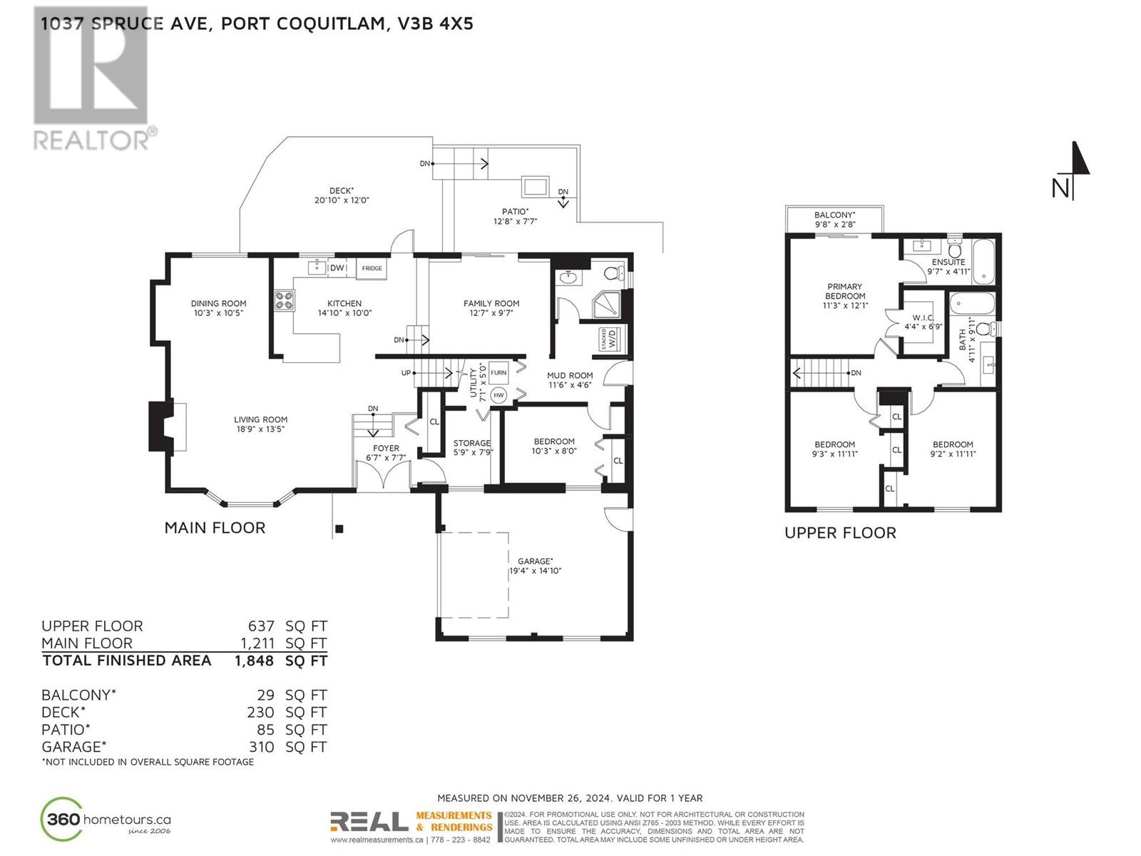 1037 SPRUCE AVENUE, Port Coquitlam real estate listing R2970575